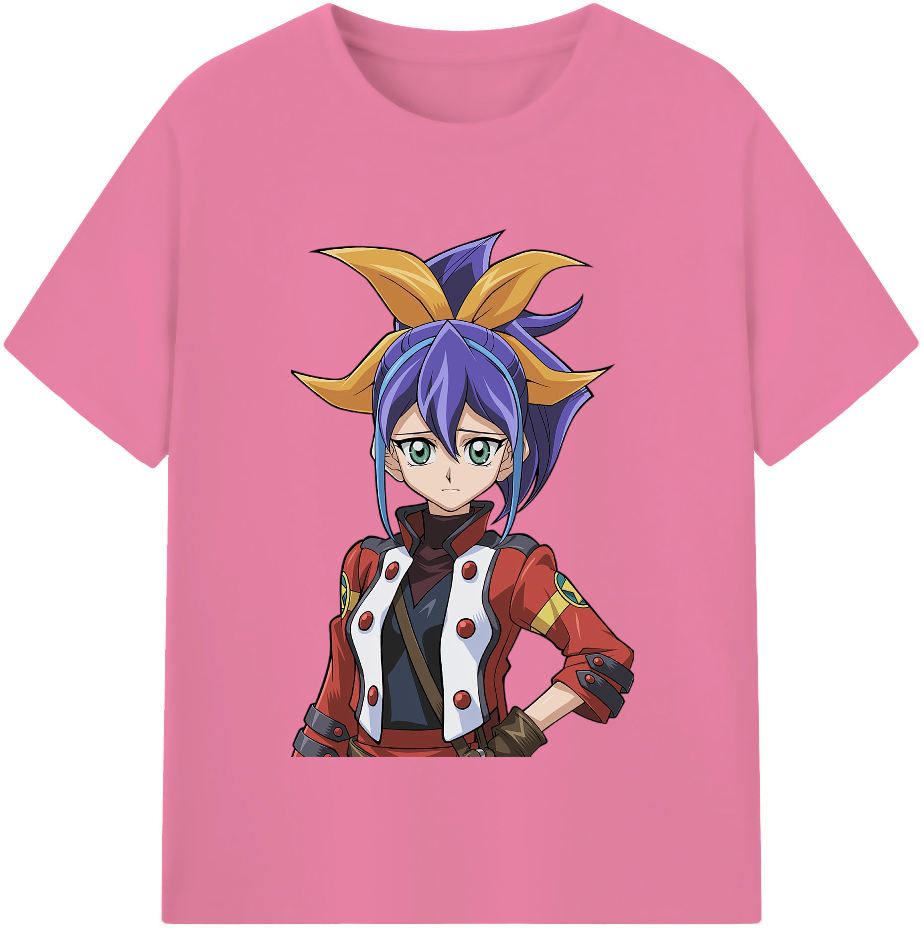 （画像用） 遊☆戯☆王 Yu-Gi-Oh! 綿100％半袖Tシャツ（フロントプリント）